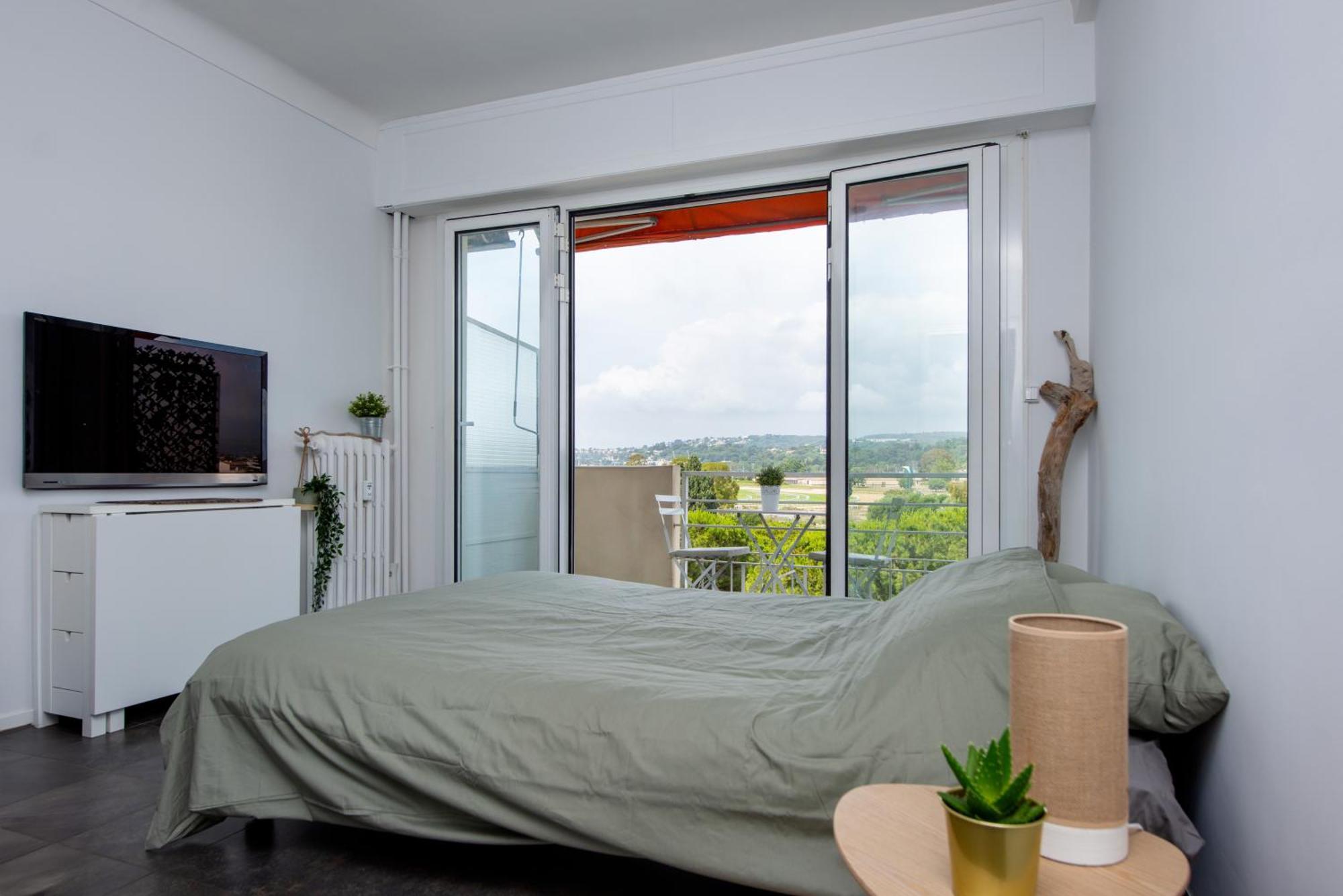 Appartement Vue Mer Cagnes-sur-Mer Esterno foto
