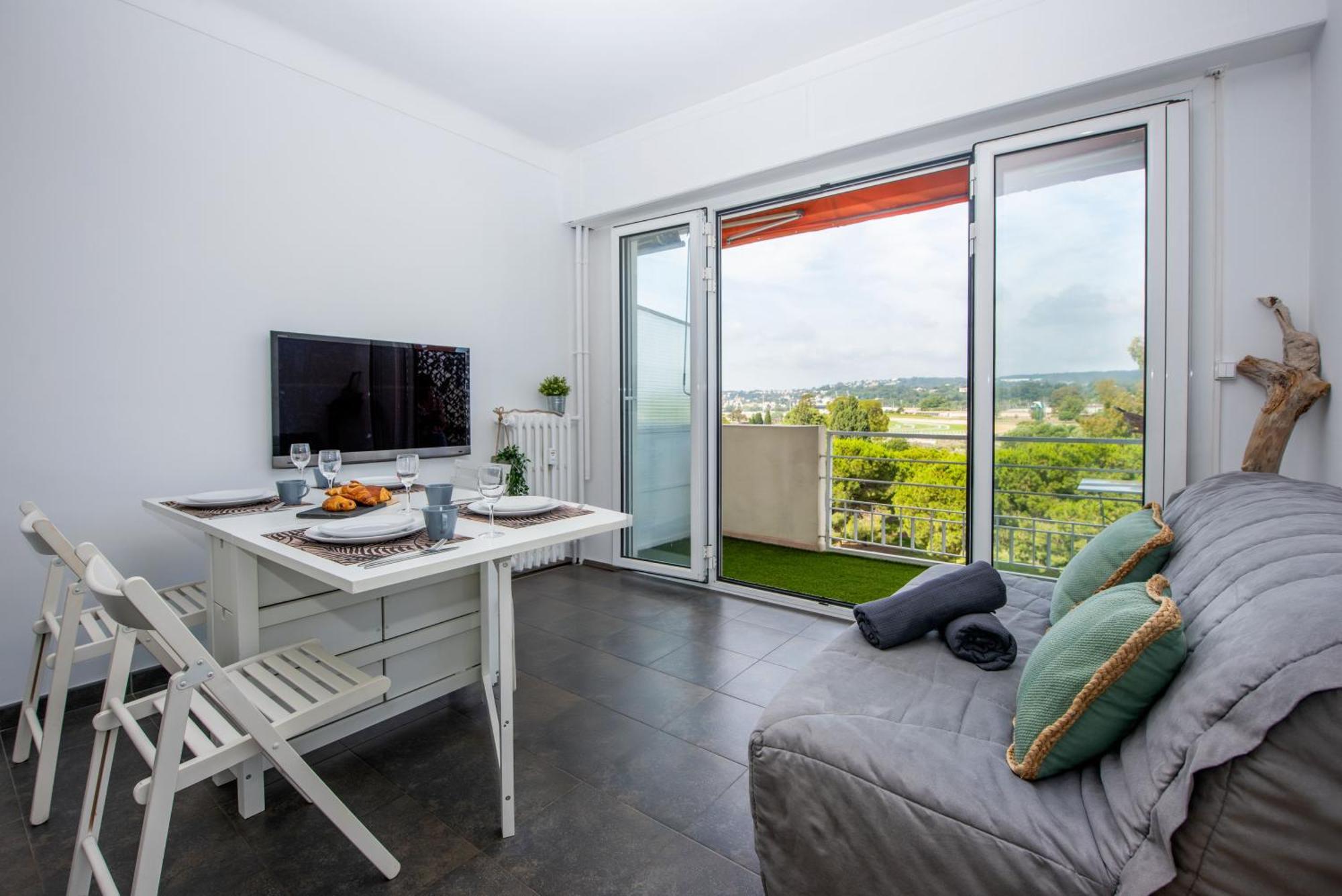 Appartement Vue Mer Cagnes-sur-Mer Esterno foto