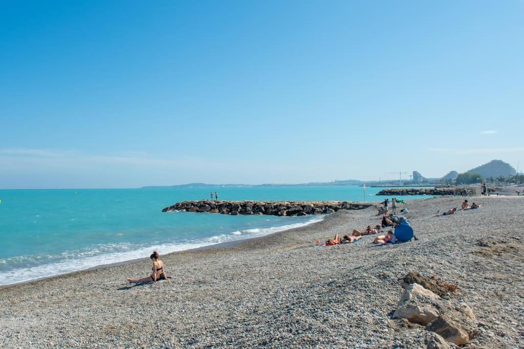 Appartement Vue Mer Cagnes-sur-Mer Esterno foto