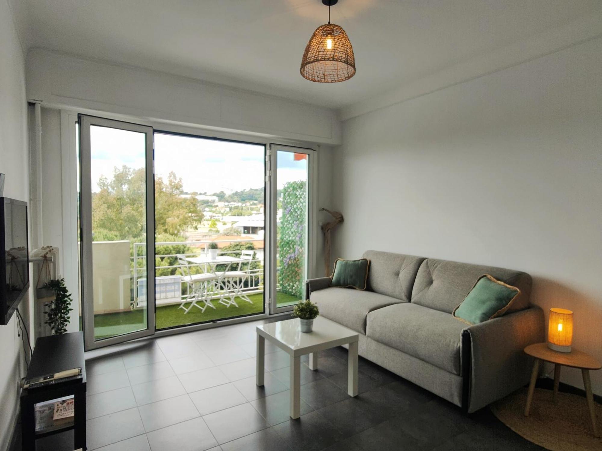 Appartement Vue Mer Cagnes-sur-Mer Esterno foto