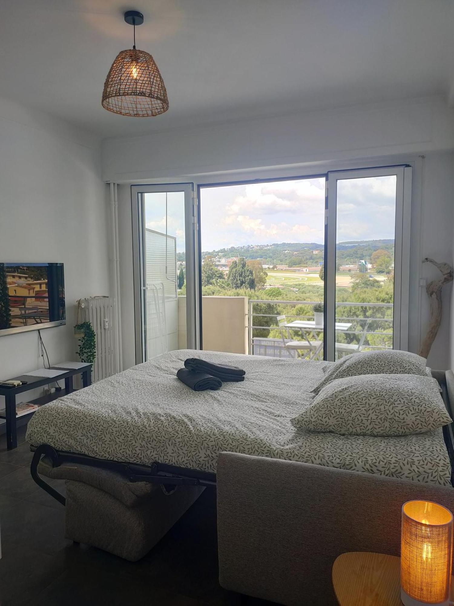 Appartement Vue Mer Cagnes-sur-Mer Esterno foto